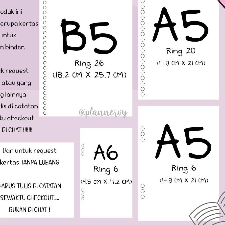 

〖Star 3.3〗 LOOSE LEAF DOTS / LINES / GRID Terbaik/(TERBARU)/[Terlaris Today]/STAR/「Stok terbaru」