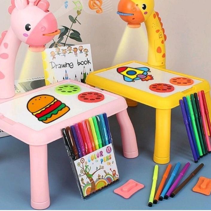 

⚡️Promo Hari Ini⚡️ Meja belajar anak proyektor edukasi anak jerapah besar !!