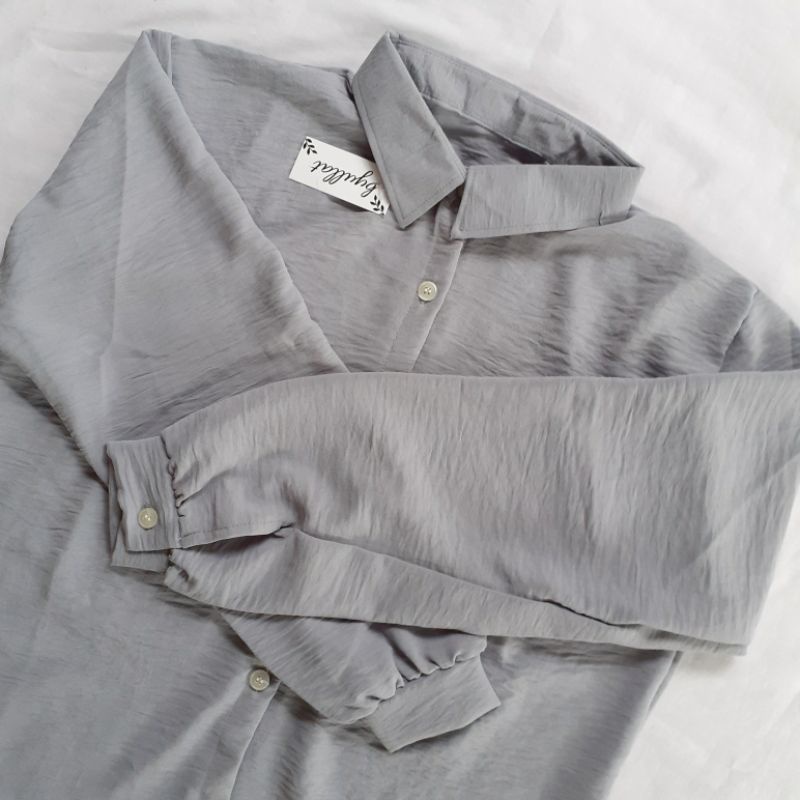 YUMY BLOUSE/ KEMEJA CRINKLE AIRFLOW