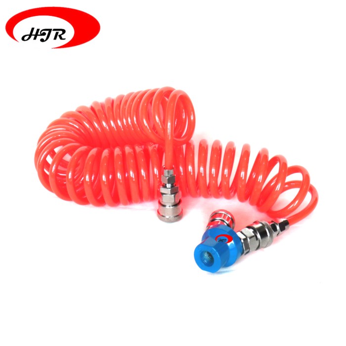 HJR Selang Angin Recoil Hose 6 Meter + sambungan selang 2 Cabang