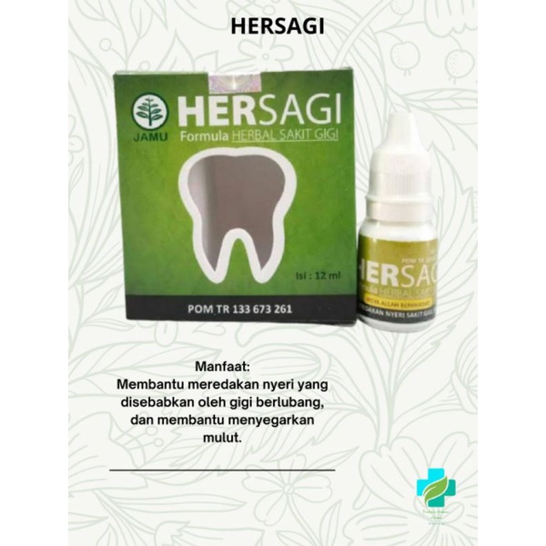 

Hersagi (Herbal Sakit Gigi)