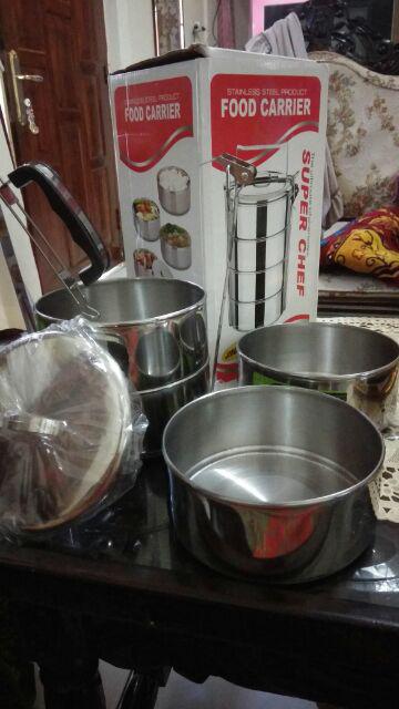 Rantang Stainless 4 Susun - Rantang Makanan Catering