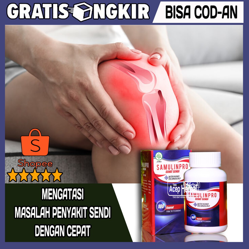 Obat Nyeri Sendi - Obat Sendi Bengkak - Obat Radang Sendi - Terbukti Efektif Samulinpro Sehat Sendi