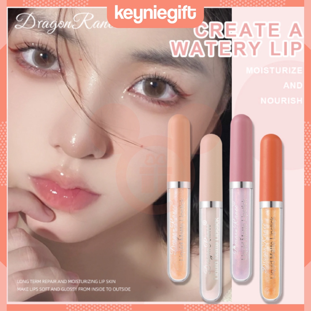 Dragon Ranee Jelly Colorful  Lip Gloss Lip Oil Moisturizing Melembabkan Mencerahkan Bibir DR003