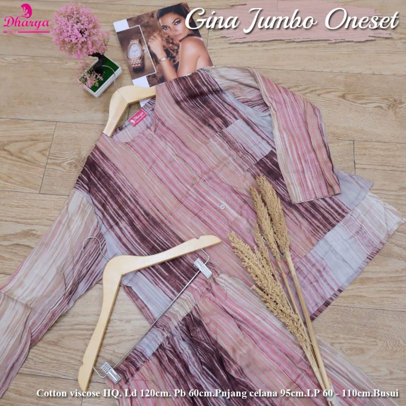 GINA JUMBO ONESET BY DHARYA