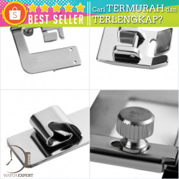 Sepatu Mesin Jahit Rolled Hem Press Foot 4/8 13mm - CY-7306A - Silver