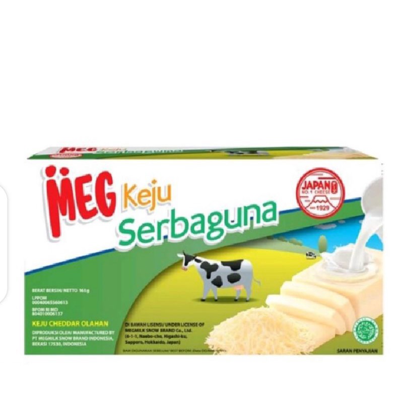 

Puri Segar Shop, Meg Keju Serbaguna 165 Gram