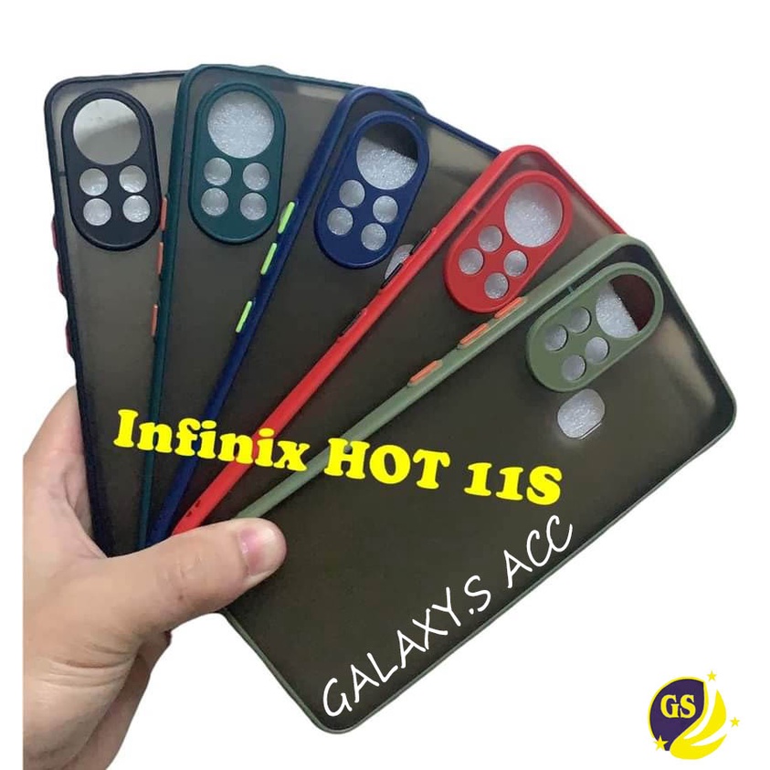 INFINIX HOT 11 / HOT 11S NFC Hot 11 Play Infinix SMART 6 2021 NEW SOFT CASE DOVE MATTE COLORED FROSTED SLIM FUZE MACARON AERO CASING