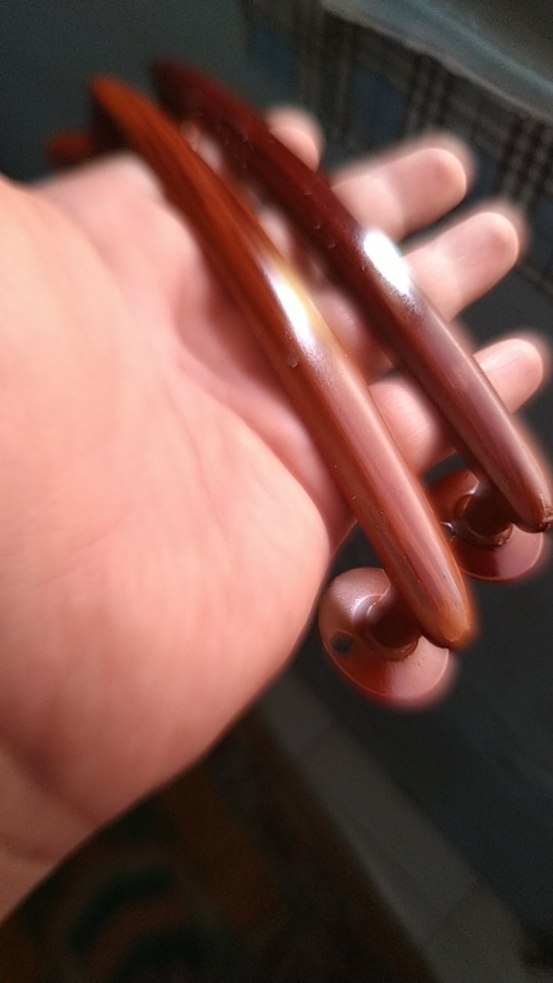 Handle Pintu Laci Gagang Lemari Gagang Laci Alumunium Nium Tahan Karat Oval 15 Cm Minimalis Tebal