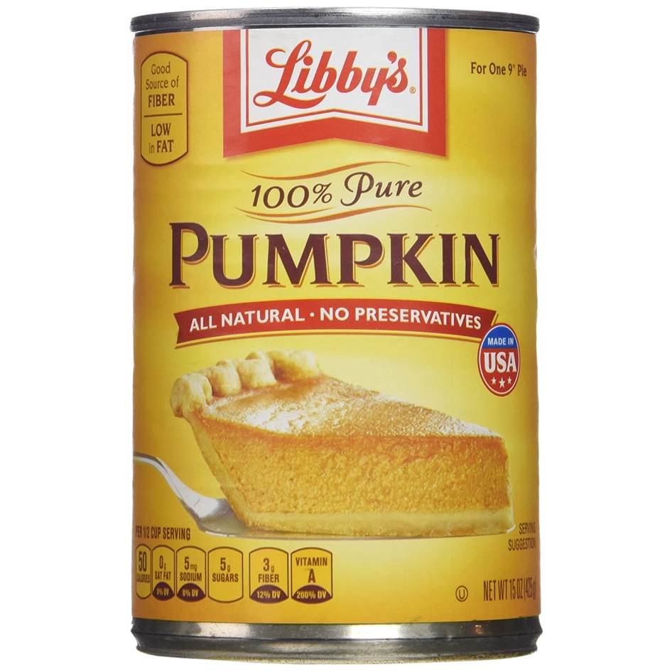 

Libbys Pure Pumpkin 15 Oz