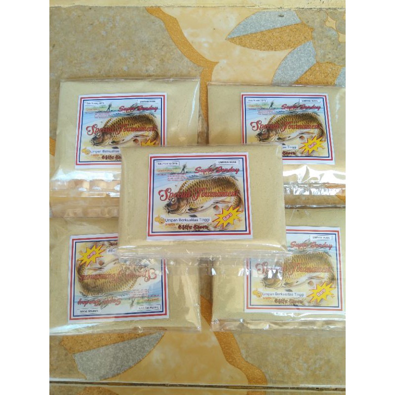 umpan pancing SUPER SONDAY BESAR special turnamen umpan ikan mas isi 110 gr