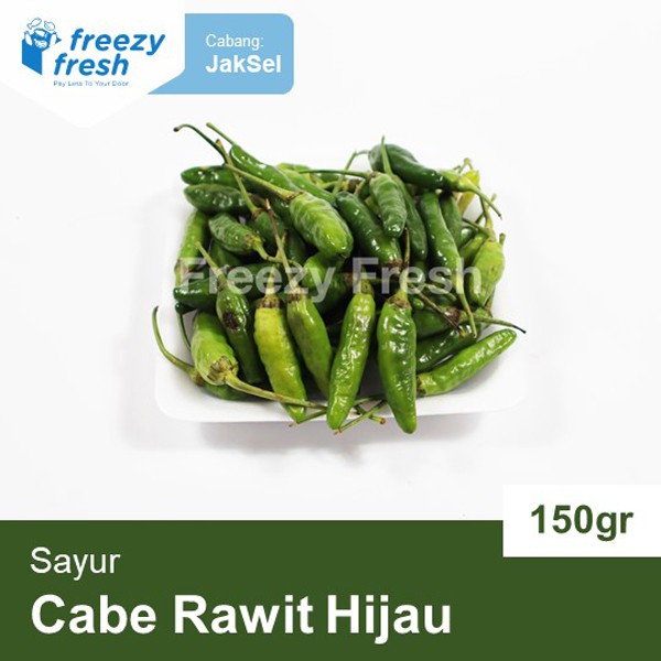 

Cabe Rawit Hijau (Per 150 gr)