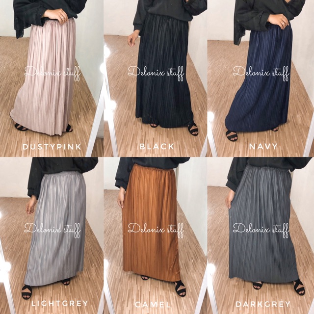 Plisket skirt import