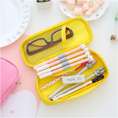 

tyvf [PENCIL BAG] CANDY COLOR desn / Kotak Pensil dgn warna contrast