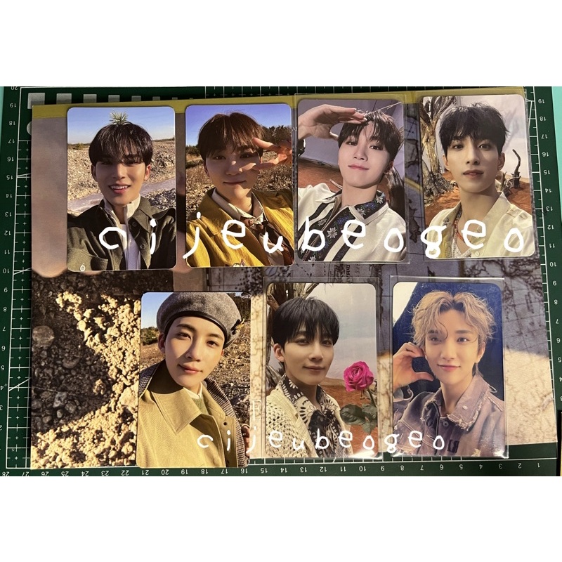 PC Photocard Seventeen Face The Sun Album Path Ray ver (Mingyu Seungkwan Dokyeom Jeonghan Joshua)