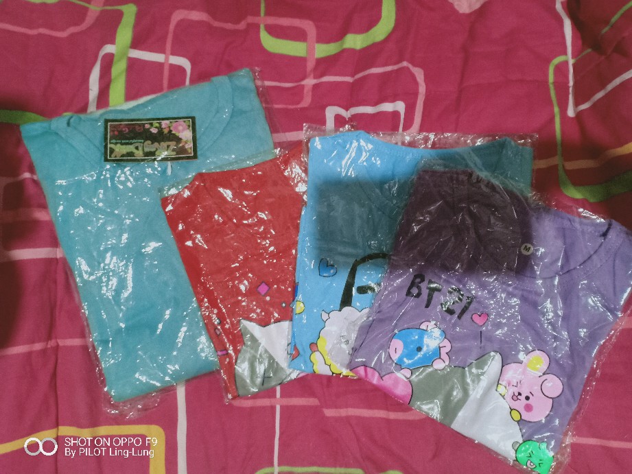 Gamis Kaos Pelangi Ratulia Pri Ziray Batik Jumbo Premium