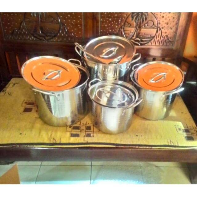 Stock Pot stainless saito 555