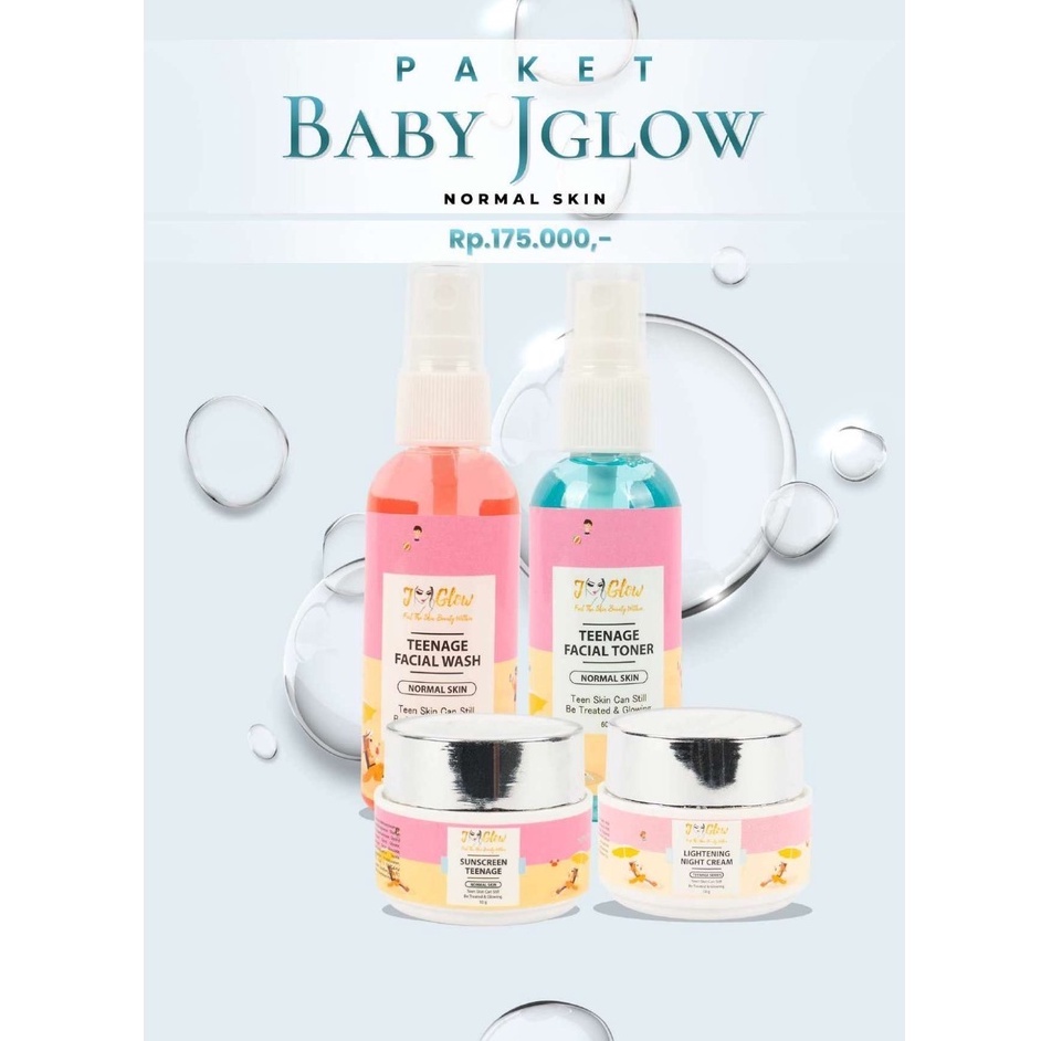 Jglow Skincare Paket Baby Jglow