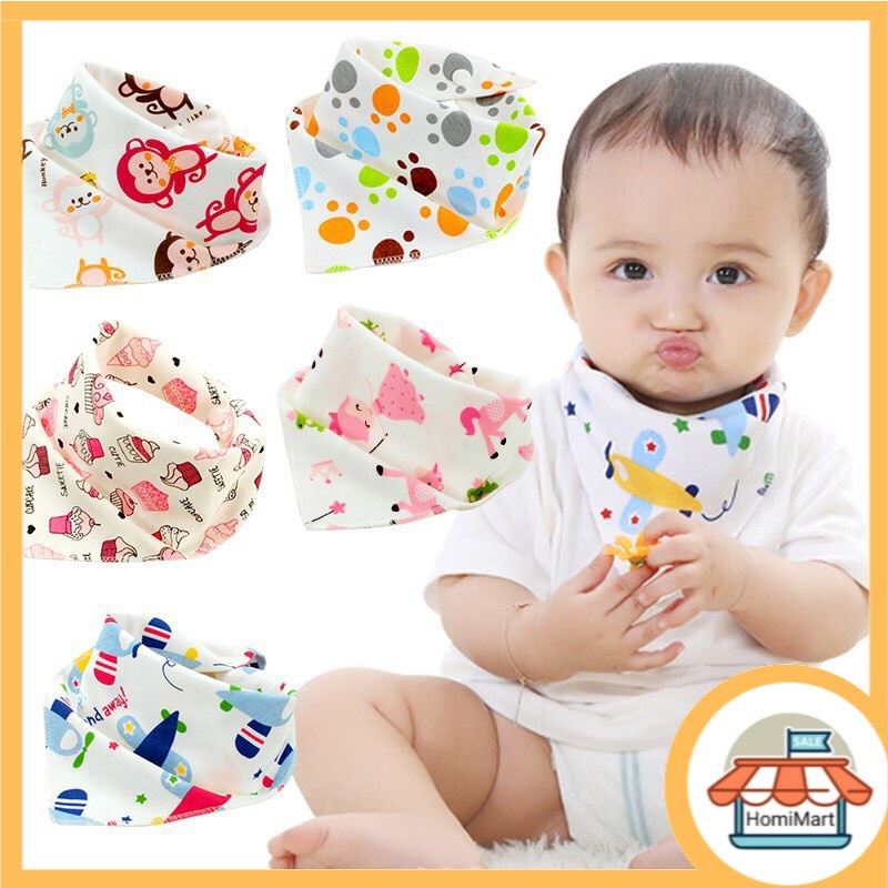 Celemek Bayi / Slabber Bayi / Bib Bayi / Celemek Makan Bayi / Celemek Handuk Air Liur Bayi