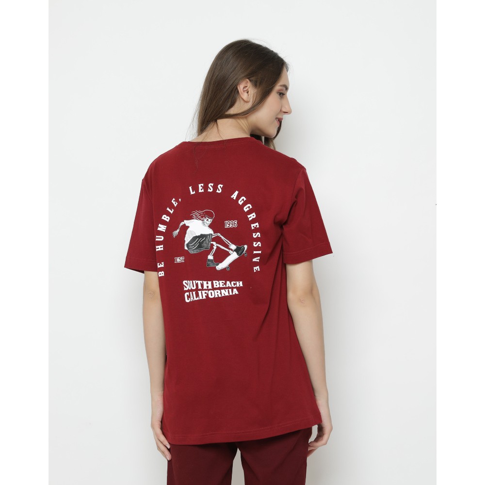 

Erigo T-Shirt Be Humble Maroon