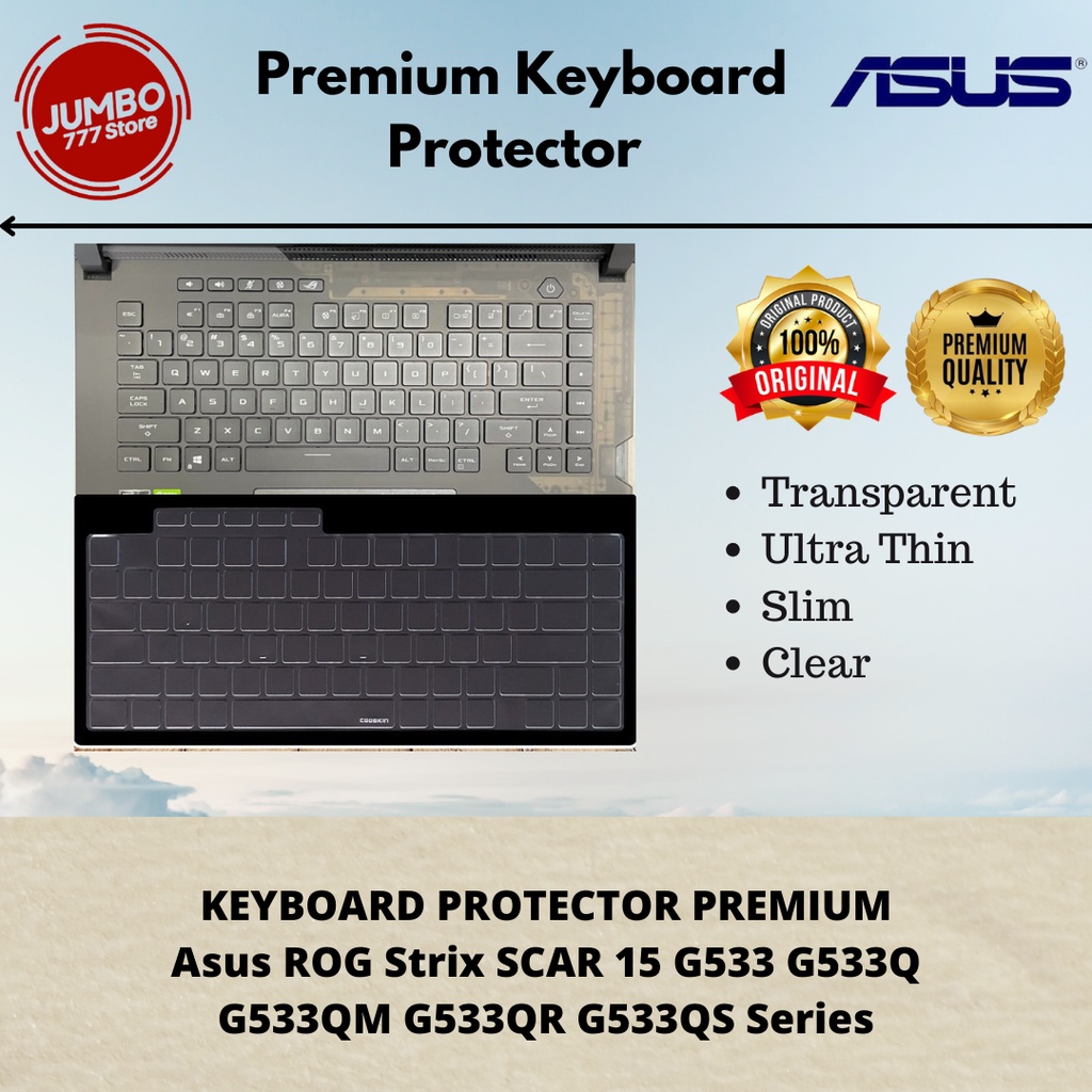 Keyboard Protector Premium Asus ROG Strix Scar G533Q