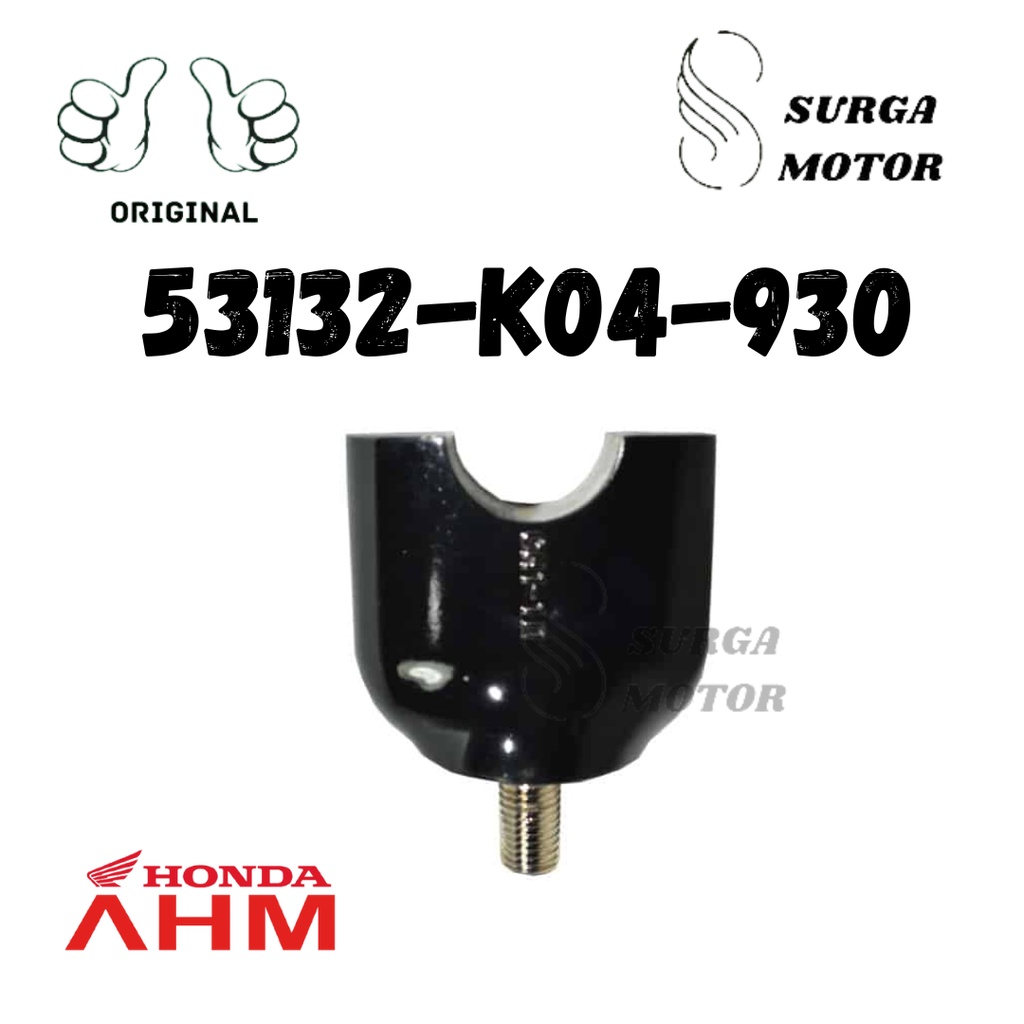 Dudukan Raiser Stang Stir Bawah Holder Handle Under BeAT Street eSP New Sporty K81 K1A2020 2021 2022