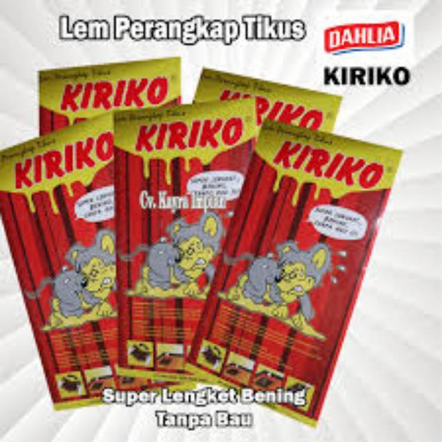 Lem perangkap tikus papan kiriko
