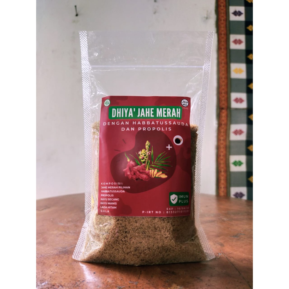 

[Hizam]Dhiya Herbal - Jahe Merah Instan Kemasan Plastik
