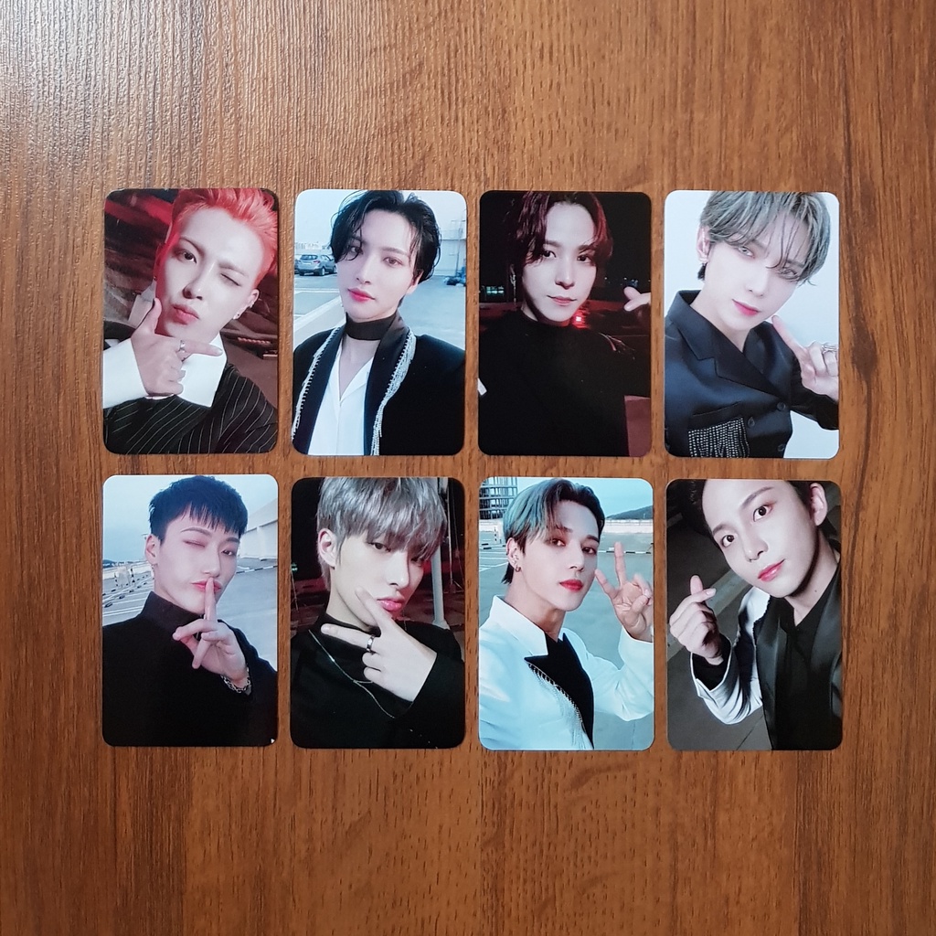 Photocard Mokket ATEEZ Zero Fever Part 3 pc Hongjoong Seonghwa Yunho Yeosang San Mingi Wooyoung Jong