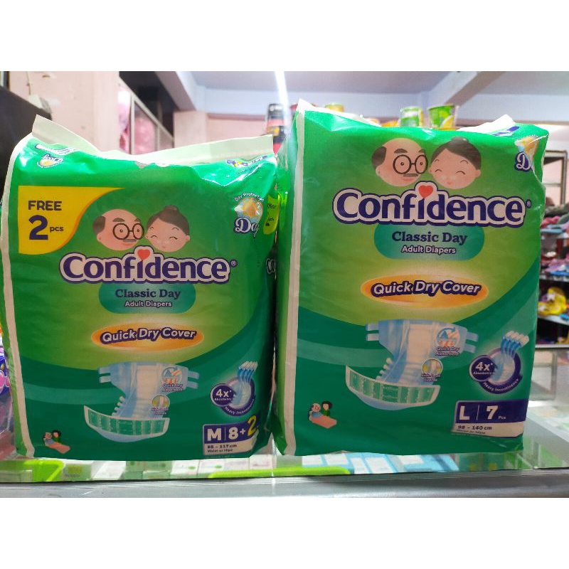 CONFIDENCE POPOK DEWASA PEREKAT SIANG