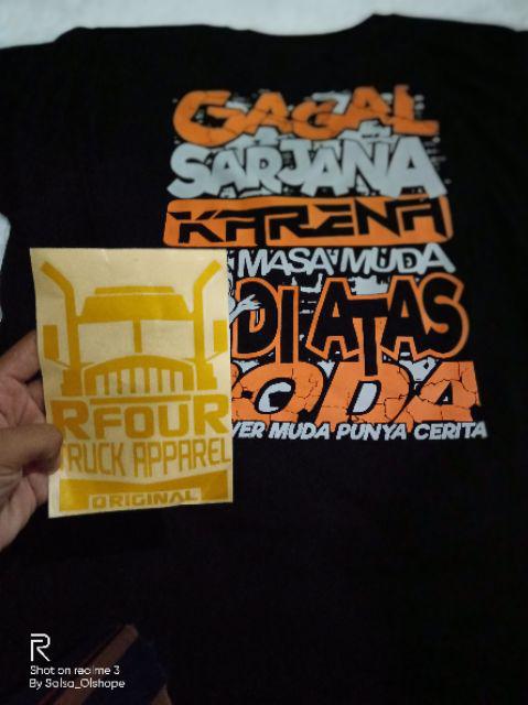 Kaos T-shirt Karakter Truck New Edition Canter Gs Apparel Baju Distro Mbois Love T-shirt Unisex New