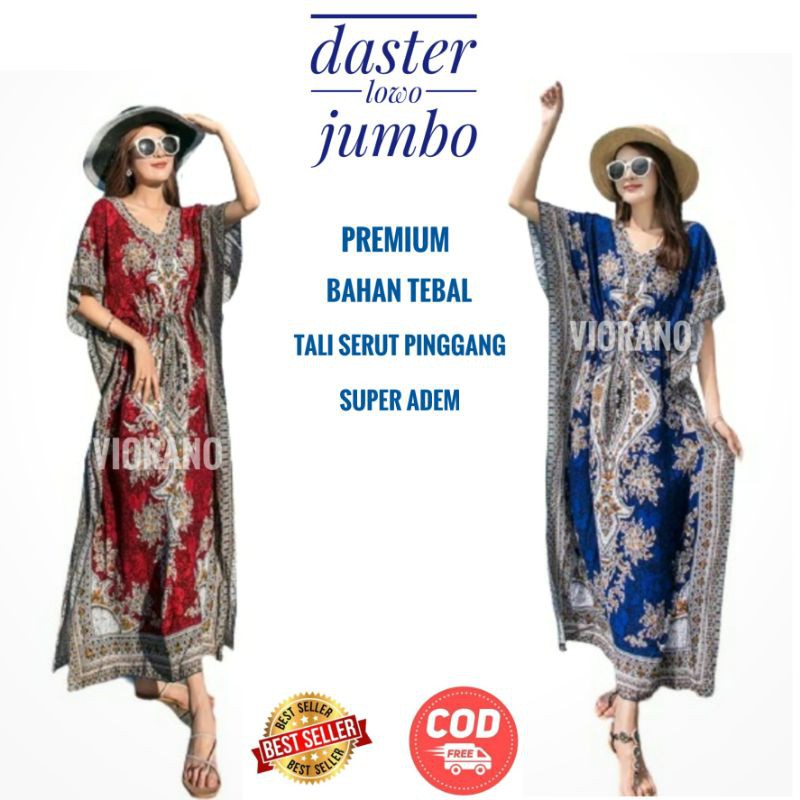 Daster Jumbo Wanita Lowo Kencana Ayu Batik Premium Daster Batik Cewek Model Kalong Tali Serut Adem