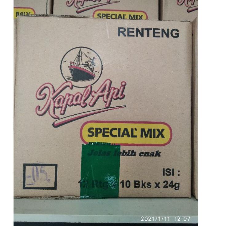 

Hemat Banget--Kopi Kapal Api Special Mix Kemasan Sachet 24 gram (1 Renteng 10 Sachet)