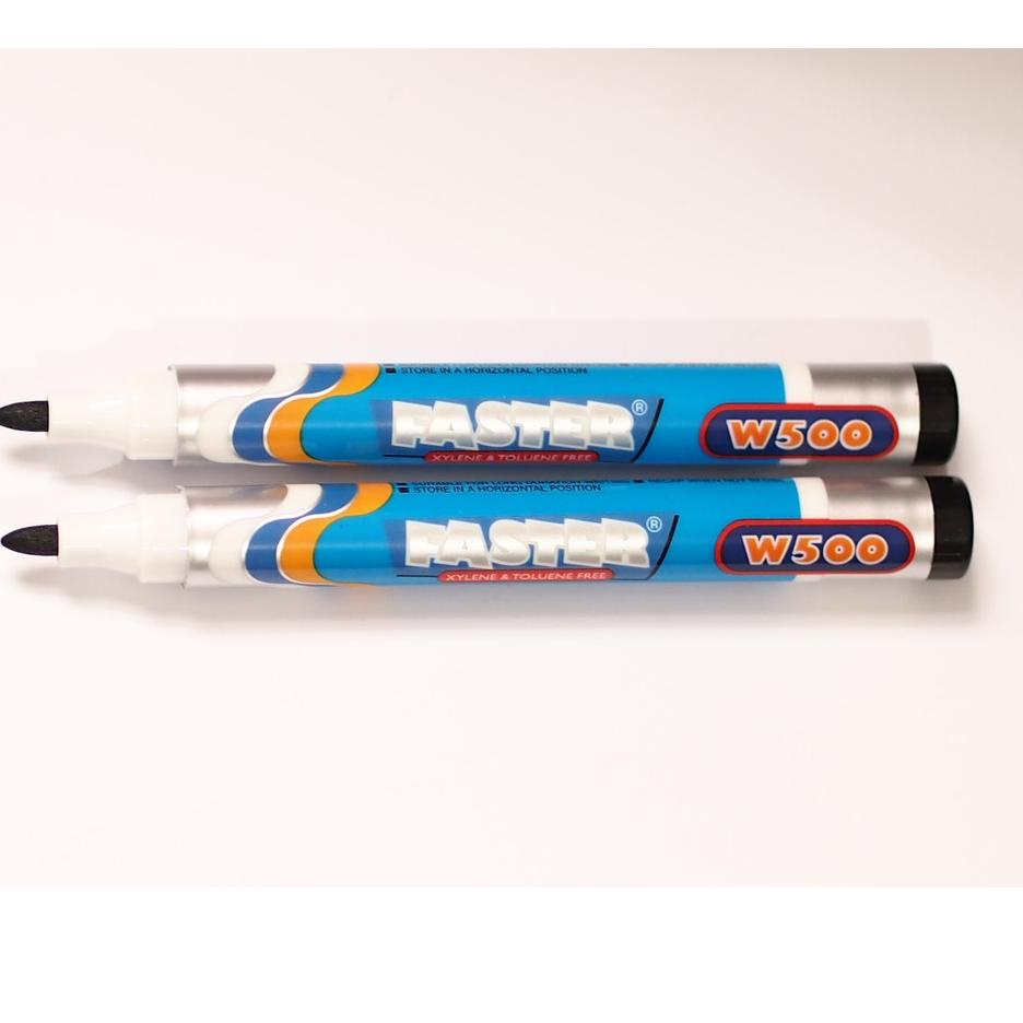 

Flash Sale - Faster W500 Whiteboard Marker isi 12 pcs. 6 PCS Black and 6 pcs blue