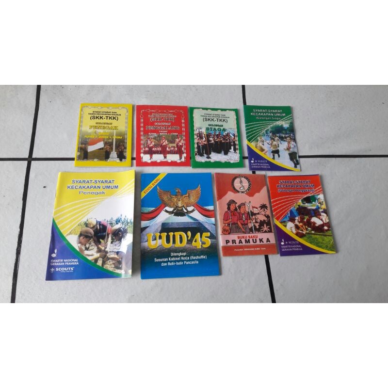 BUKU SAKU PRAMUKA/SKK-TKK/SKU/UUD 45