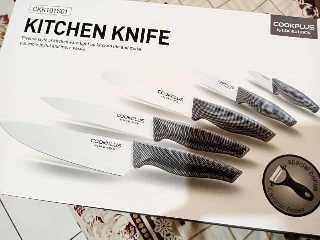 Lock & Lock Cookplus Knife 5p Dan 6p Set With Color Box / Pisau Lock N Lock