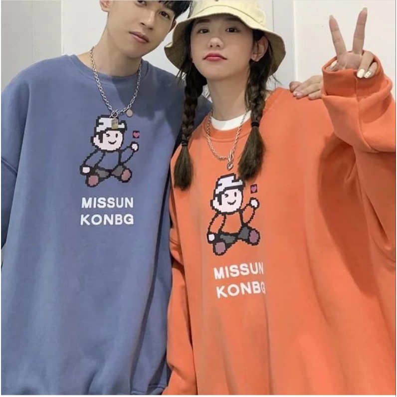 MISSUN OBLONG SWEATER KOREAN | CREWNECK MURAH