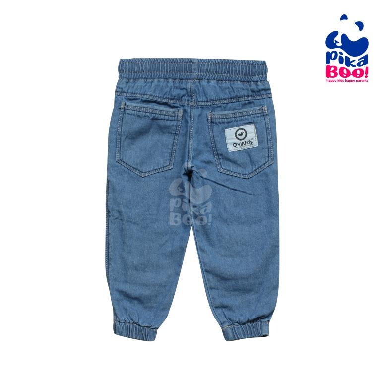 PIKABOO-Jeans Anak Jogger Ripped Genki Unisex (1-8 Tahun)