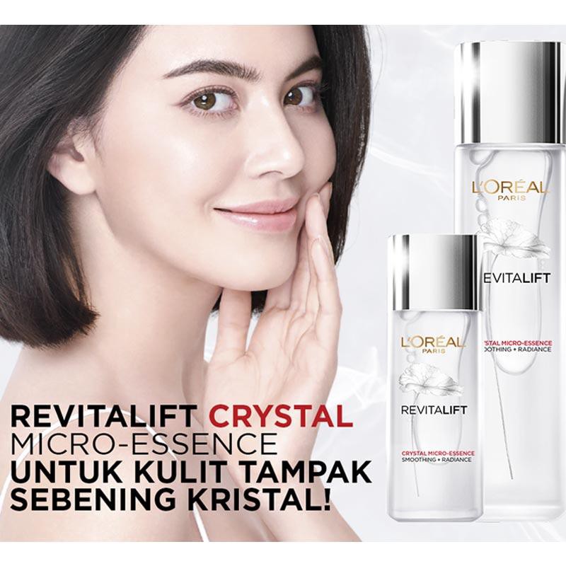 LOREAL REVITALIFT ESSENCE CENTELLA ASIATICA CRYSTAL MICRO ESSENCE 92% 65 ML | 130 ML PELEMBAP