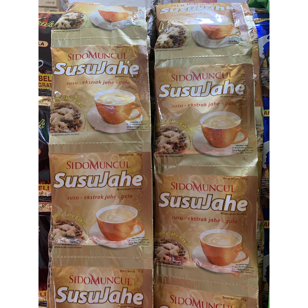 Sido Muncul Susu Jahe Renceng isi 10 Sachet