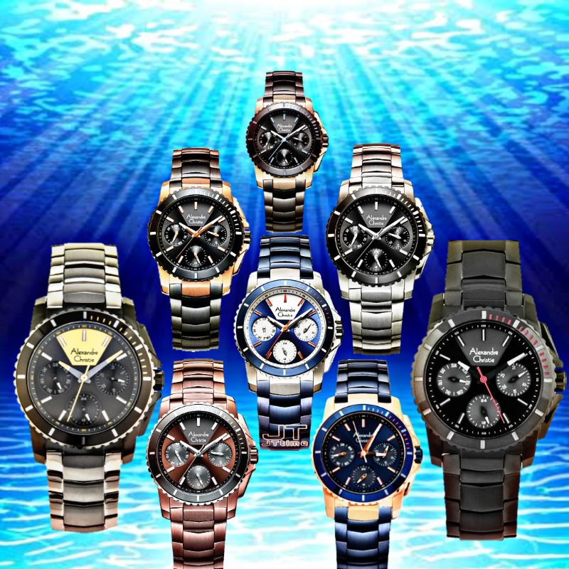 AC6455 Jam Tangan Wanita Alexandre Christie AC 6455 Original