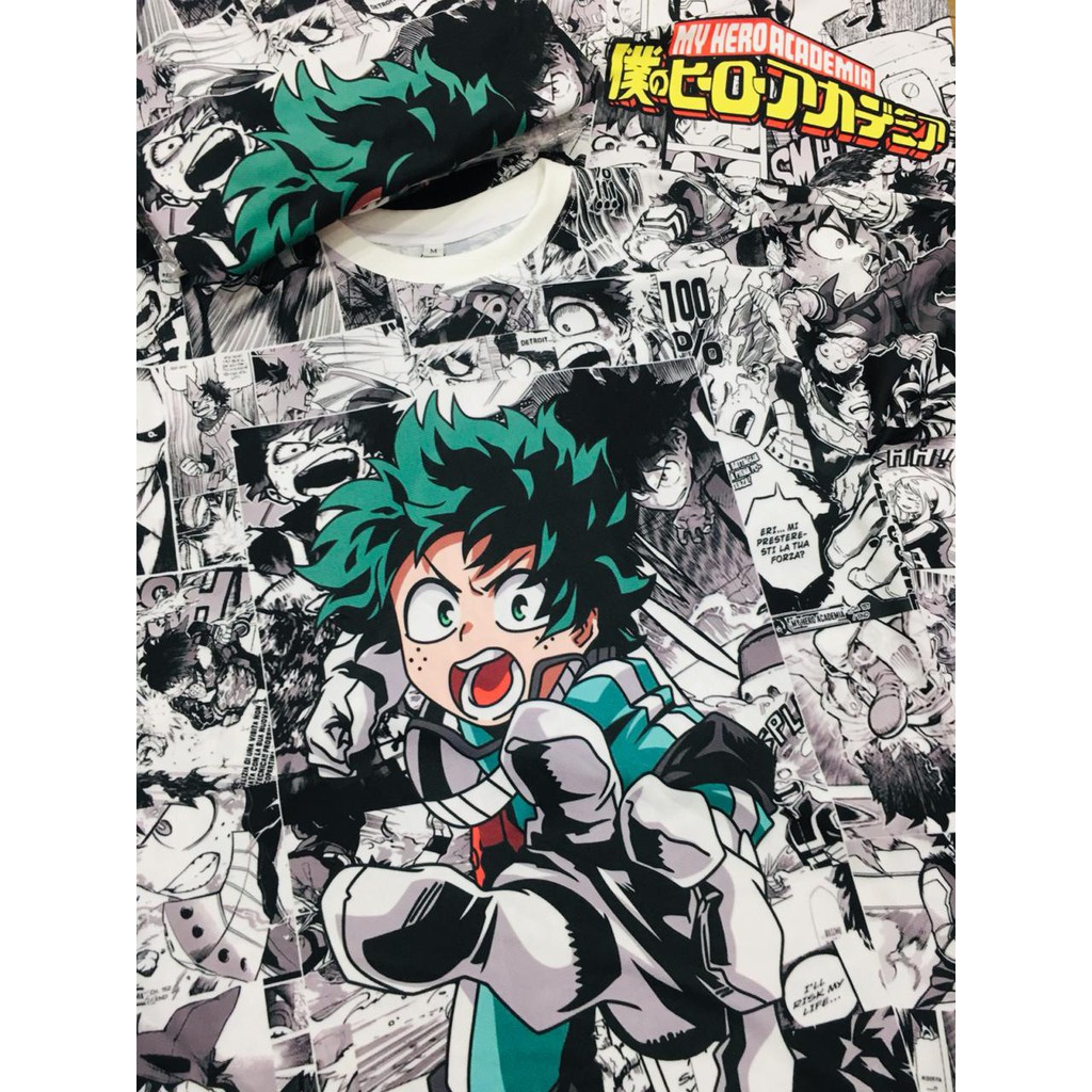 Kudou x Metro - Tshirt Deku Fullprint My Hero Academia