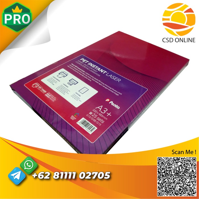 

Buruan Penta Pet Instant Pvc Card Print Laser A3+ Id Card 3 Layers - Eceran Bagus