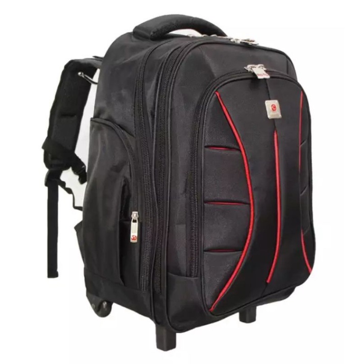 tas ransel Trolley tas ransel roda polo Brent