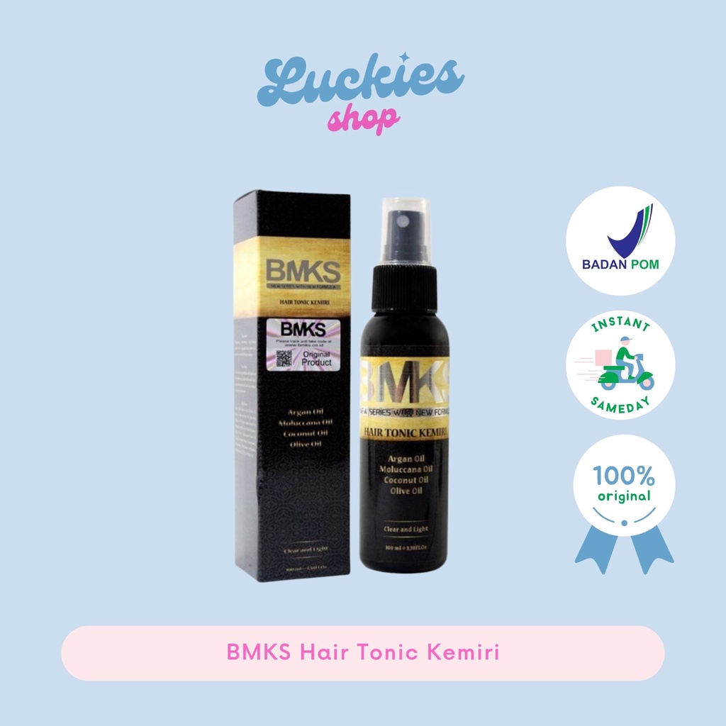 BMKS Hair Tonic Kemiri BMKS Minyak Kemiri Hair Tonic BMKS Ori BPOM Penumbuh Rambut Penyubur Rambut