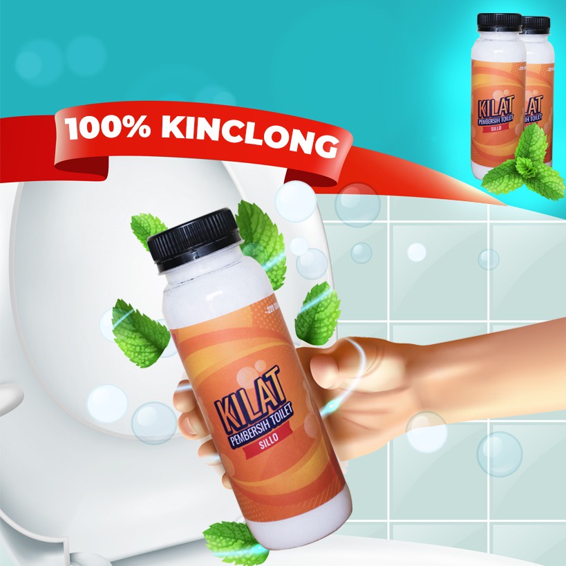 ( BELI 2 GRATIS 1) SILLO kilat pembersih toilet
