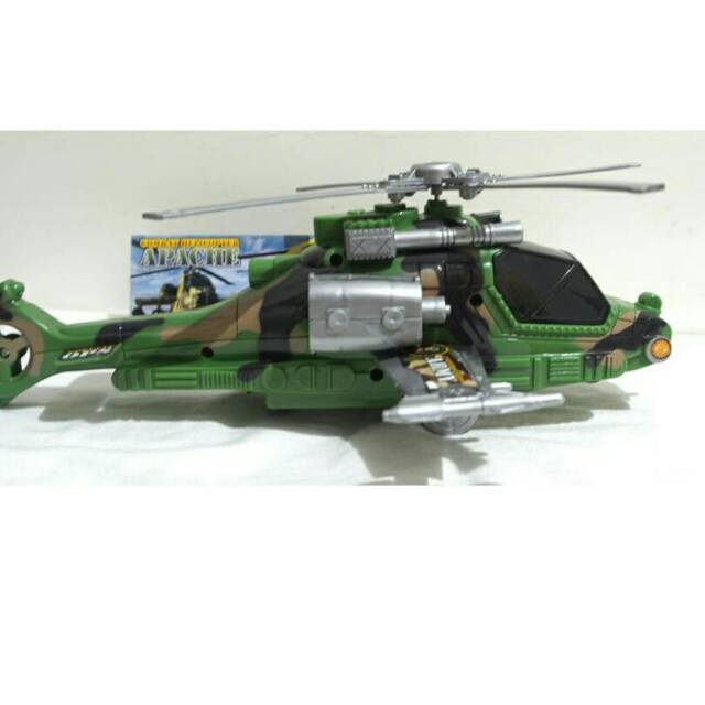 Sale Helicopter Apache Army BP 9770 SWAT- Police