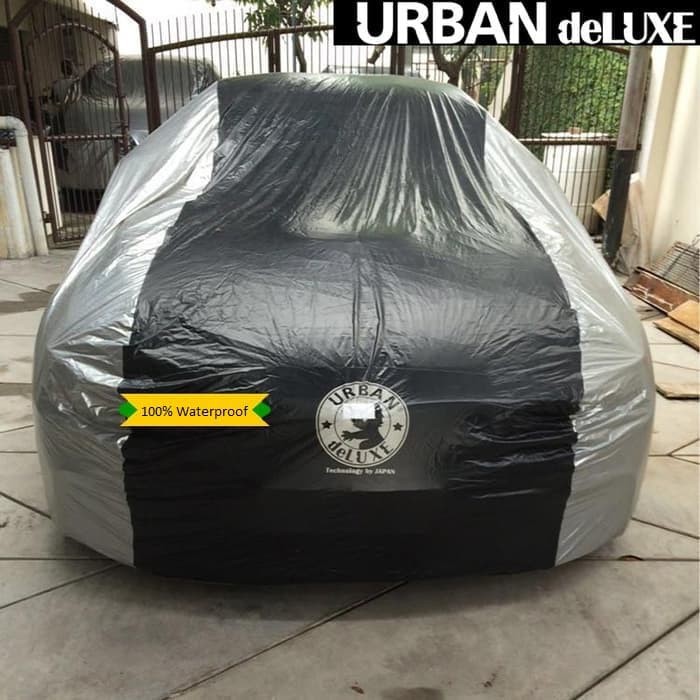 Cover Mobil Outdoor Urban Deluxe L Sedan Toyota Camry Crown BMW 5 7 - Silver