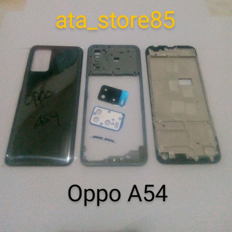 Backdoor Backdor Backover BC Back Casing Kesing Tutup Belakang Baterai Oppo A54 Fullset Original