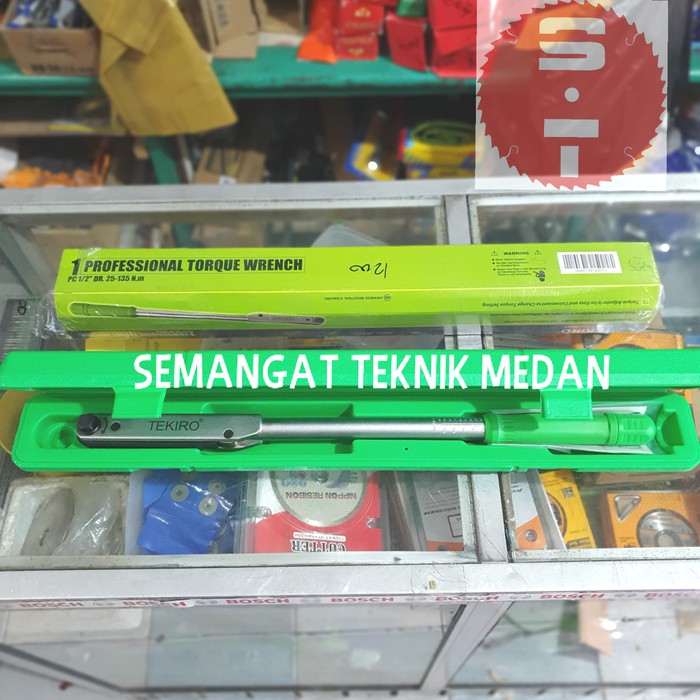 T1200 KUNCI TORSI MEKANIKAL MOMEN MOMENT TORQUE WRENCH 14KG TEKIRO